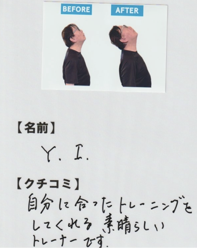 Y.I様のレビュー