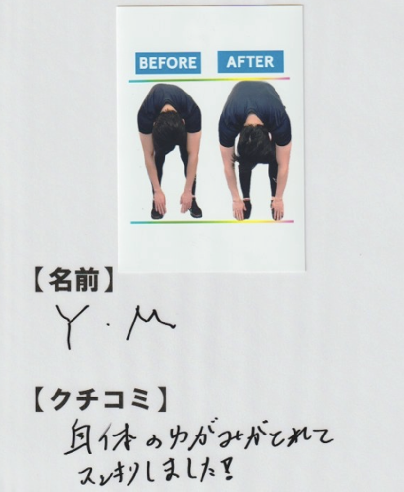 Y・M様のレビュー